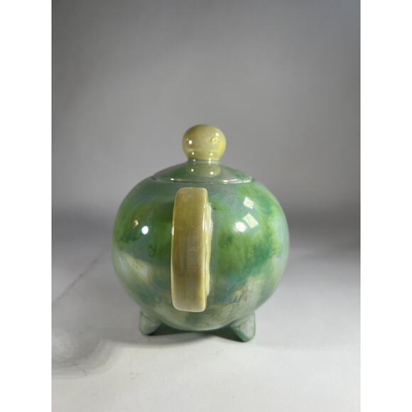 Luster Japan Fine China Tea Pot National Silver Vintage Glassware Japanese R8361 - Picture 3 of 16